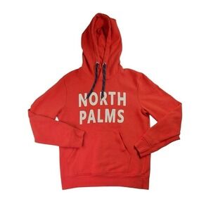 L.O.G.G. LABEL OF GRADED GOODS North Palms Red Hoodie SZ Large Unisex